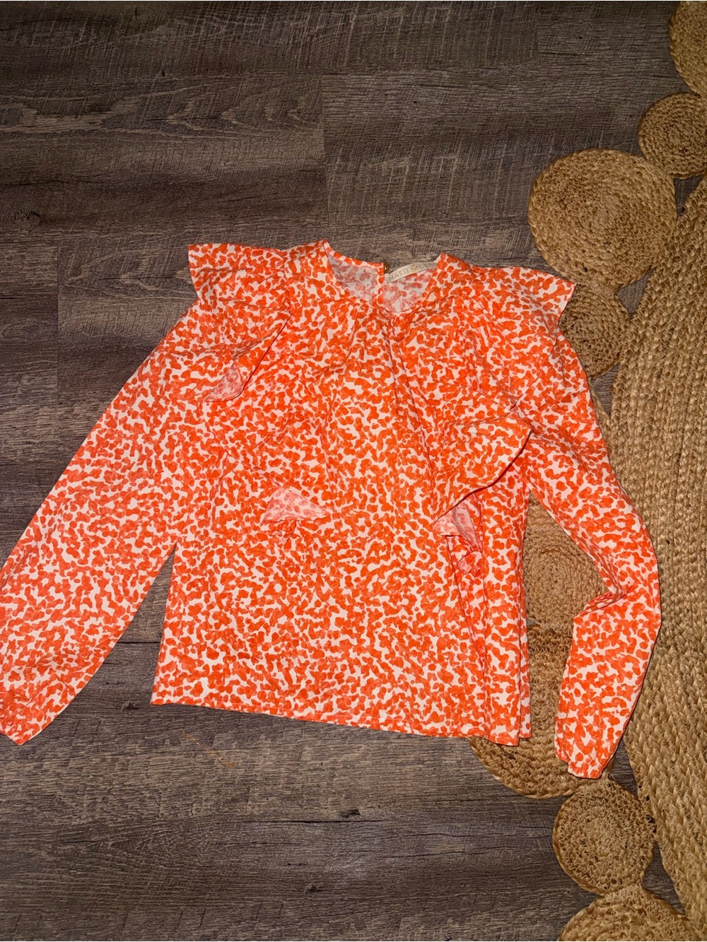 Marie Oliver long sleeve blouse